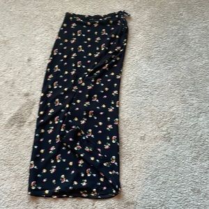 flower long skirt